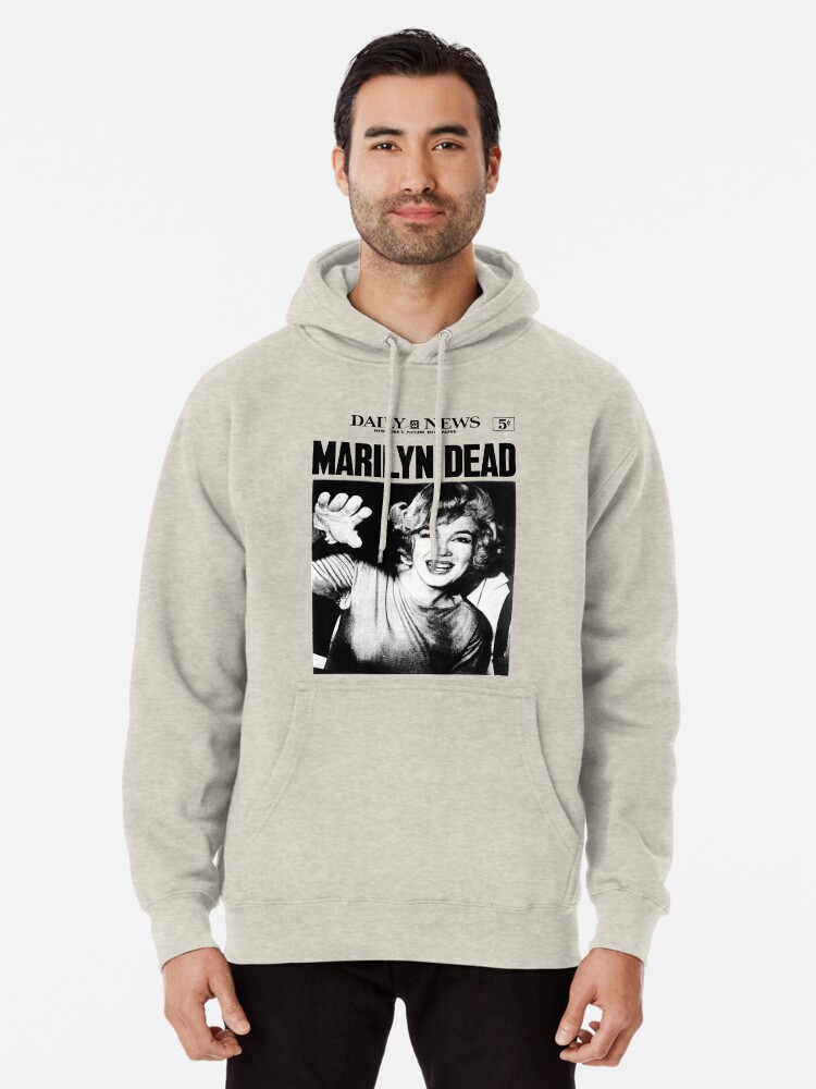 marilyn monroe pullover hoodie