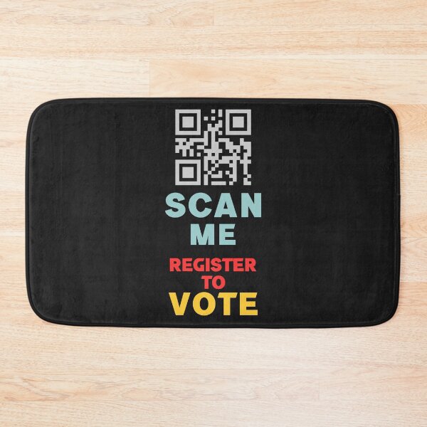 Item preview, Scan Me Register To Vote - Cool QR Code Scanner Design Gift Ideas designed and sold by leo121687.