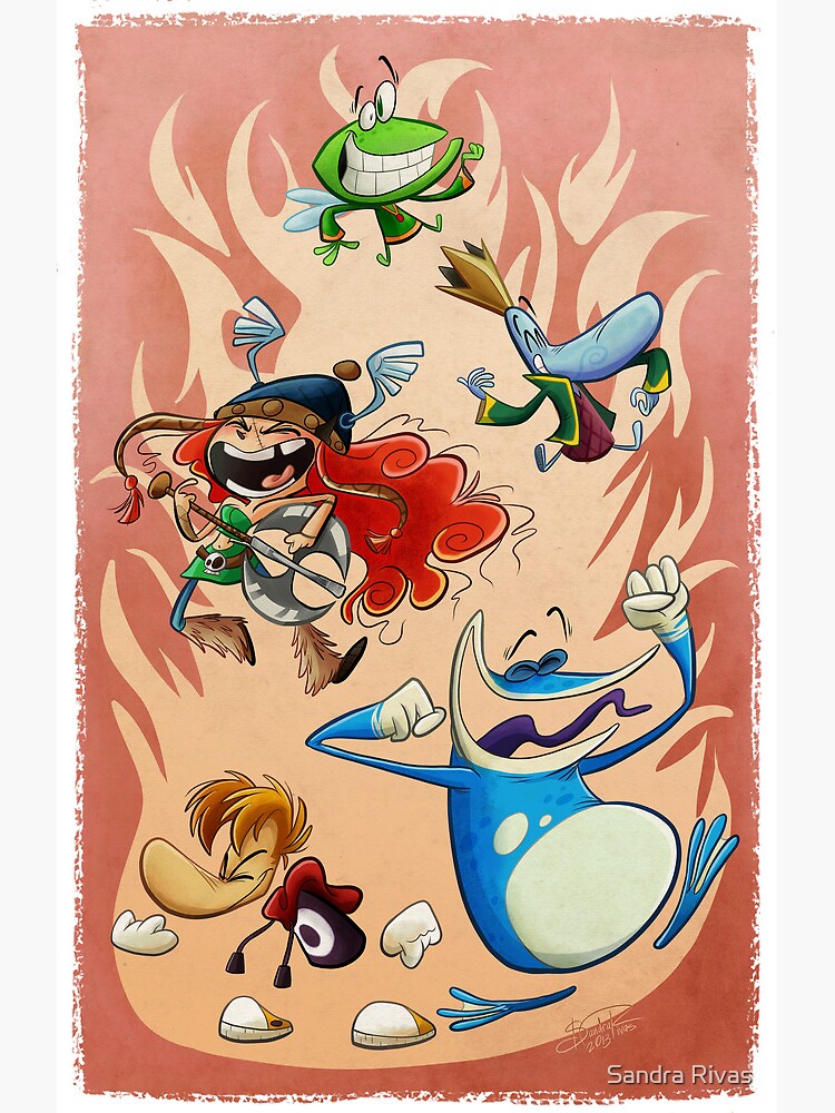 Rayman Legends Framed Print