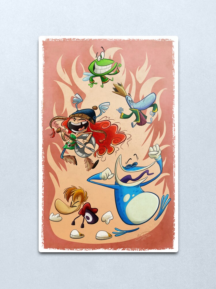 Alternate view of Rayman Legends Metal Print