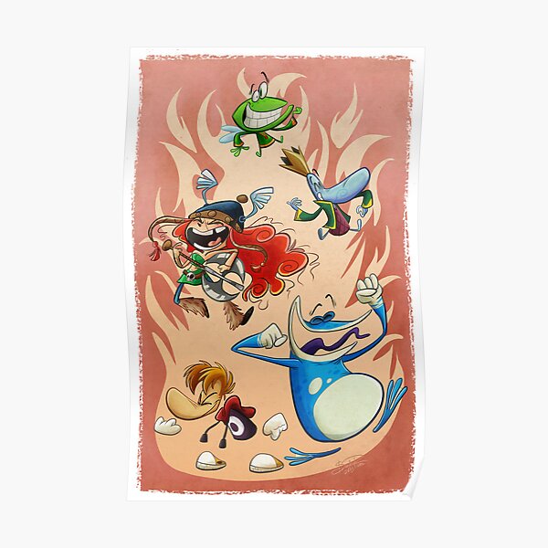 rayman legends fan art rayman legends fan art