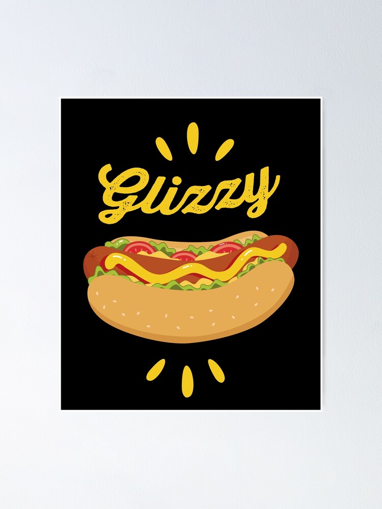 Glizzy Hot Dog Meme Design Magnet for Sale by lmzgraphics