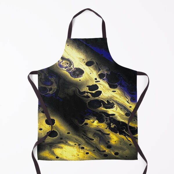 Item preview, Purple, Gold, and Black Fluid Art designed and sold by Art-by-Liam.