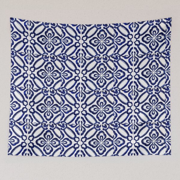 Item preview, Blue Italian Tiling designed and sold by reader of books.