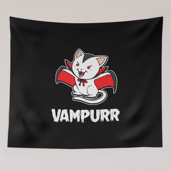 Item preview, Vampurr Halloween Costume Funny Vampire Kitten Cat Dracula T Shirt Gift For Fans, For Men And Women, Gift Halloween, Thanksgiving, Christmas Day designed and sold by Relojoaria.
