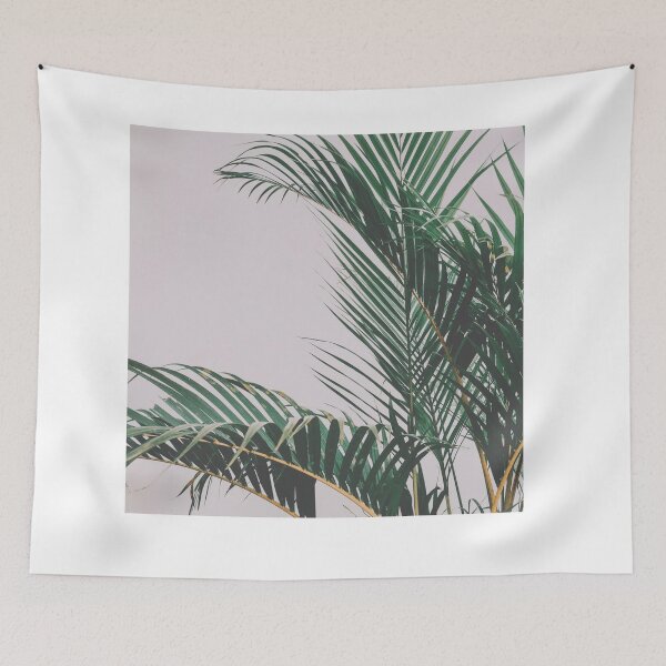 Item preview, palm tree canvas, plant people pillows, palm tree mask, designed and sold by charmingthreads.