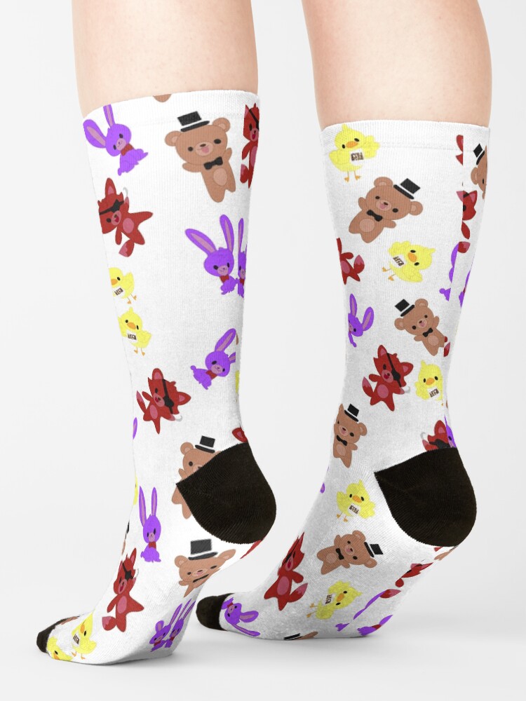 "Cute Fnaf Pattern" Socks for Sale by DesignzByAnna Redbubble
