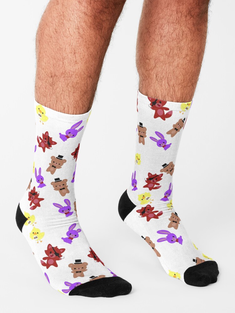 "Cute Fnaf Pattern" Socks for Sale by DesignzByAnna Redbubble