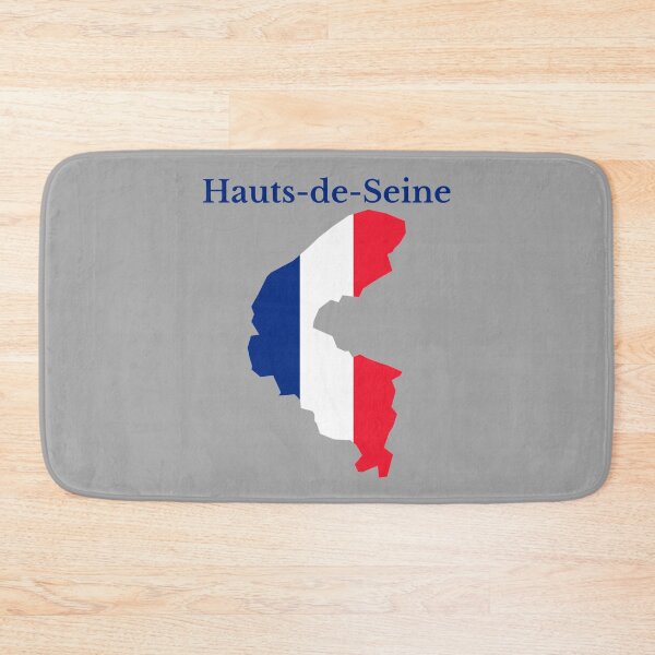 Item preview, Hauts de Seine France Map, French Department designed and sold by marosharaf.