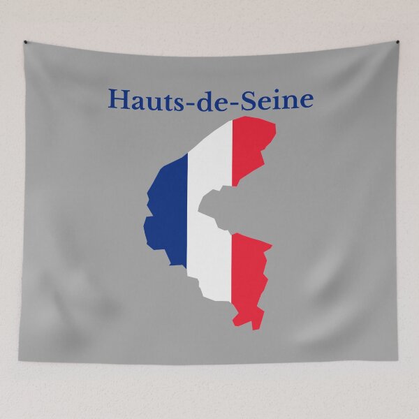 Item preview, Hauts de Seine France Map, French Department designed and sold by marosharaf.