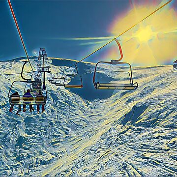 Artwork thumbnail, Heavenly, Mt Hotham by ajdesignsau