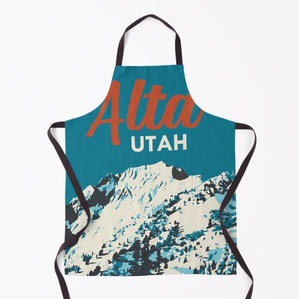 Item preview, Ski Alta Vintage Poster designed and sold by ROEDERcraft.