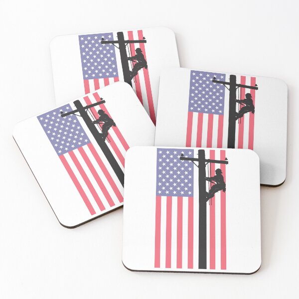 Item preview, linemen flag  designed and sold by rhainlds.