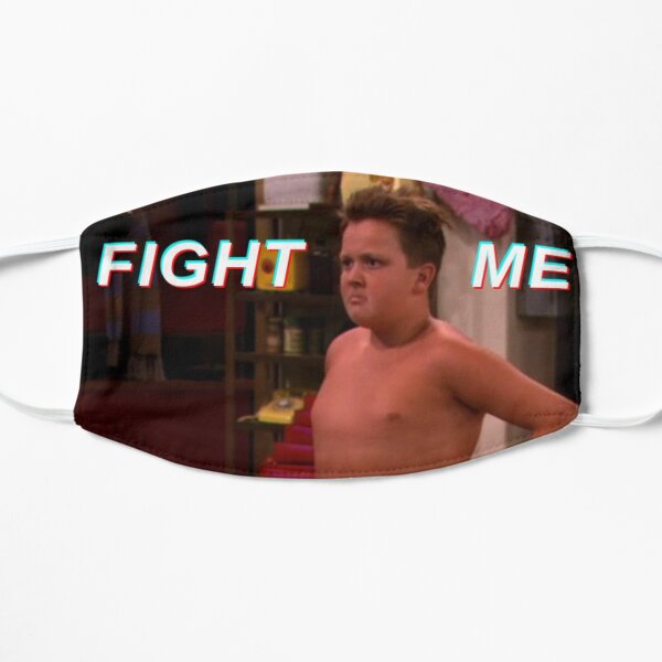 Gibby wants to Fight - iCarly Flat Mask