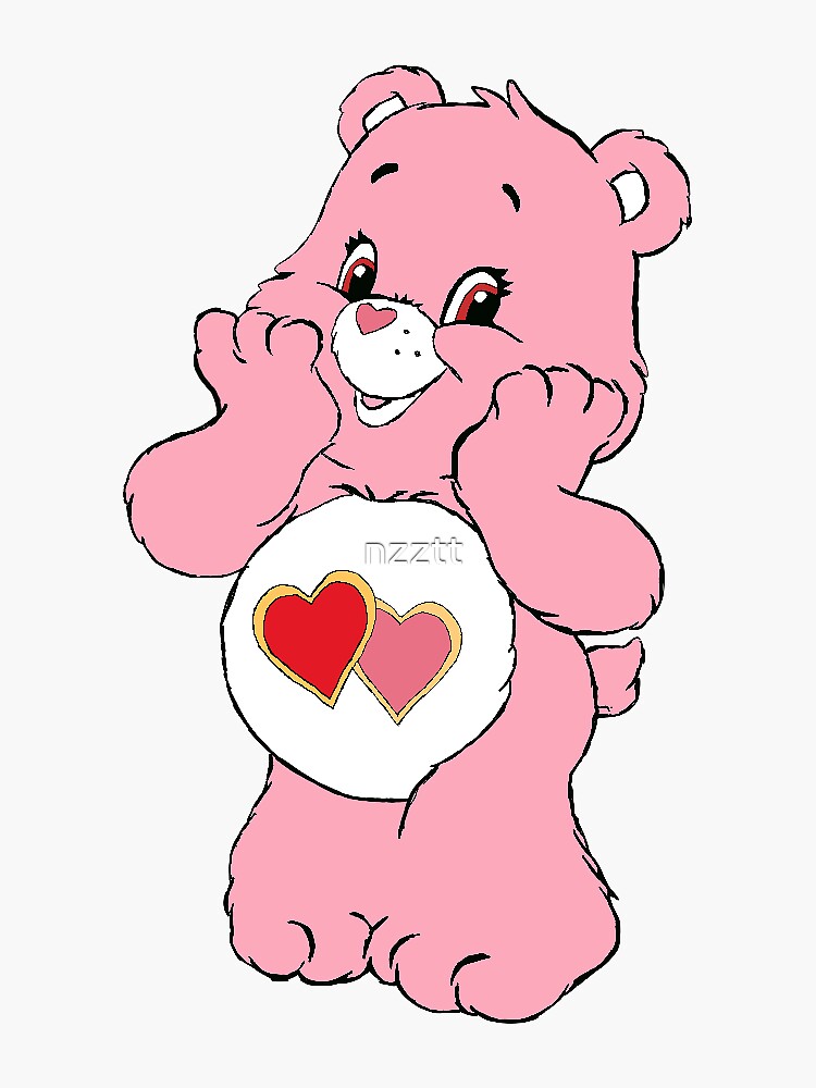 Care Bears Bear Lover Stickers.