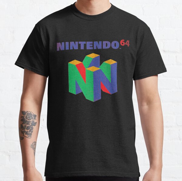 N 64 Classic Logo Vintage T Shirt Gift For Fans, For Men And Women, Gift Halloween, Thanksgiving, Christmas Day Classic T-Shirt