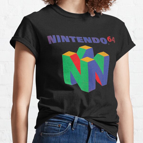 N 64 Classic Logo Vintage T Shirt Gift For Fans, For Men And Women, Gift Halloween, Thanksgiving, Christmas Day Classic T-Shirt