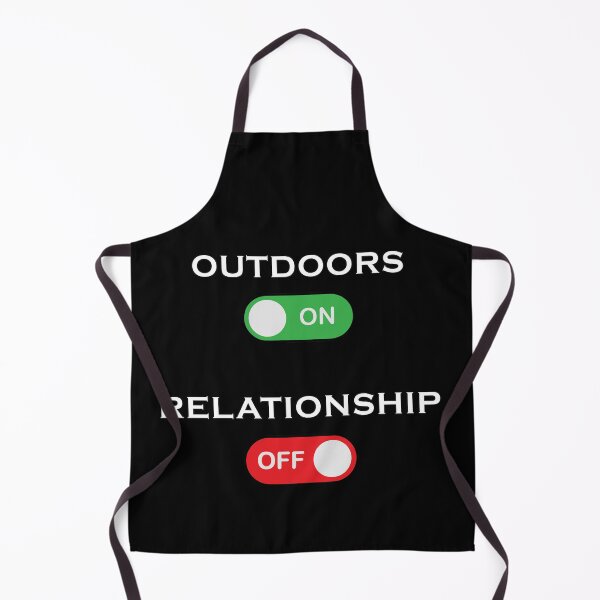 Item preview, Outdoors ON and relationship OFF designed and sold by Catsloversdotme.