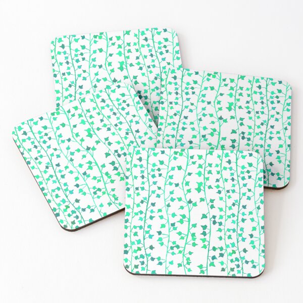 Item preview, Watercolor Vines Pattern - Mint Green designed and sold by monitdesign.