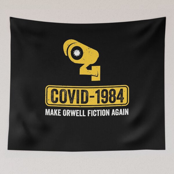 Item preview, Covid-1984 Make Orwell Fiction Again designed and sold by CG Studio.