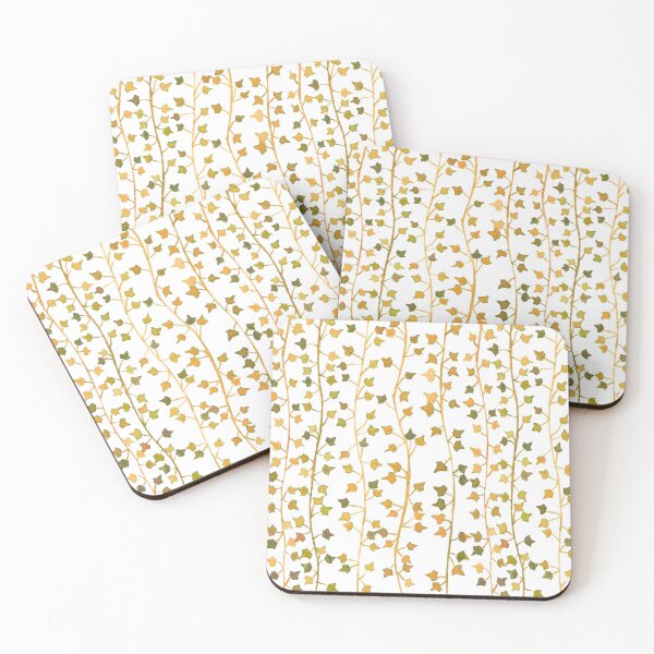 Item preview, Watercolor Vines Pattern - Autumn Orange designed and sold by monitdesign.