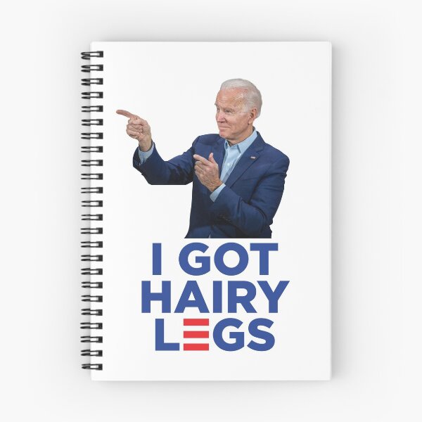 Item preview, I Got Hairy Legs - Joe Biden Logo Parody designed and sold by BeerBro-Designs.