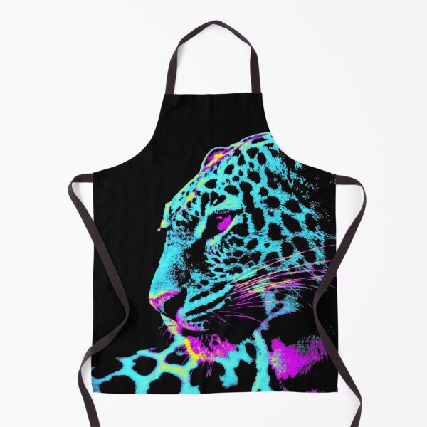 Item preview, Leopard Snow Leopard Blue and Pink designed and sold by Sabbaht.
