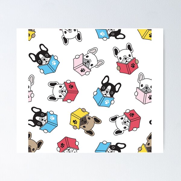 Item preview, French bulldog Reading designed and sold by urbanstore69.