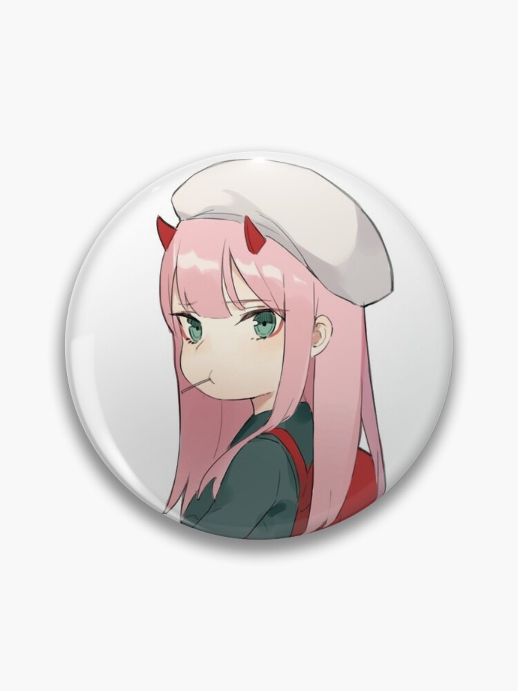 9pcs Anime Badge DARLING in the FRANXX ZERO TWO GORO Pin Brooch Button