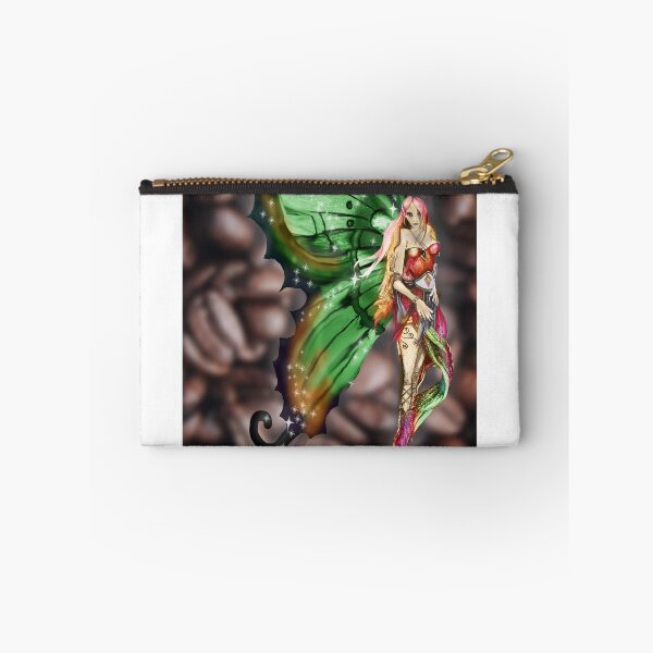 Item preview, Hada Fae Faery Café Verde Rojo Dama Mujer designed and sold by Stephanie Small.