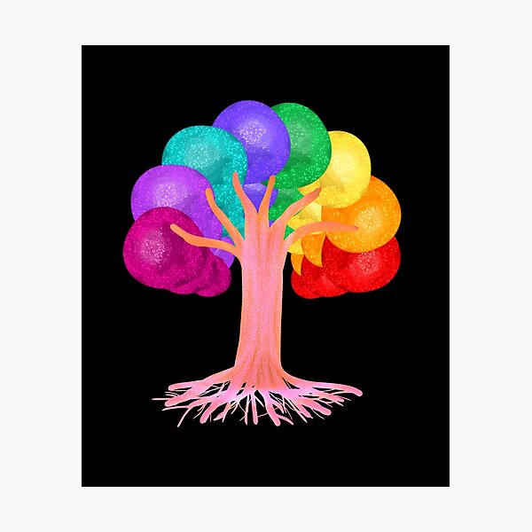 Item preview, Rainbow Tree of Life, Magic Tree designed and sold by tongtaxs.