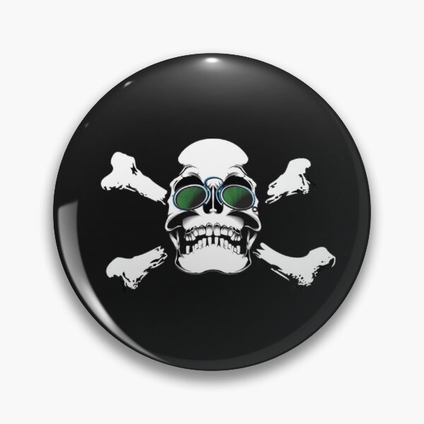 Item preview, Cool Skull and Crossbones with Sunglasses designed and sold by CockTees.