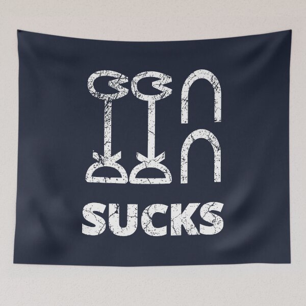 Item preview, 2020 sucks written in egyptian hieroglyphs designed and sold by eskina.