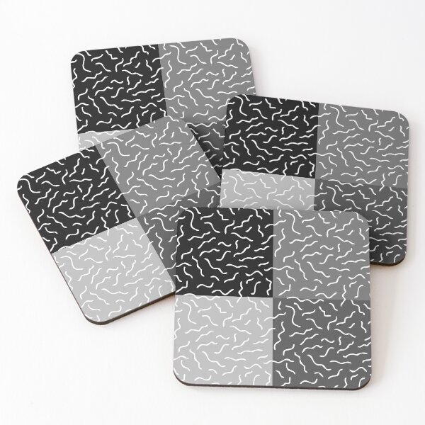 Item preview, Contemporary Pattern in Gray designed and sold by Auslandesign.