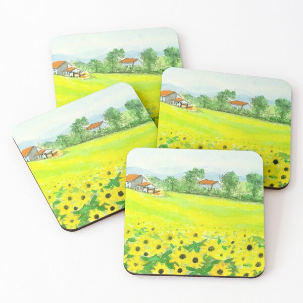 Item preview, Sunflower fields designed and sold by artandsoul-py.
