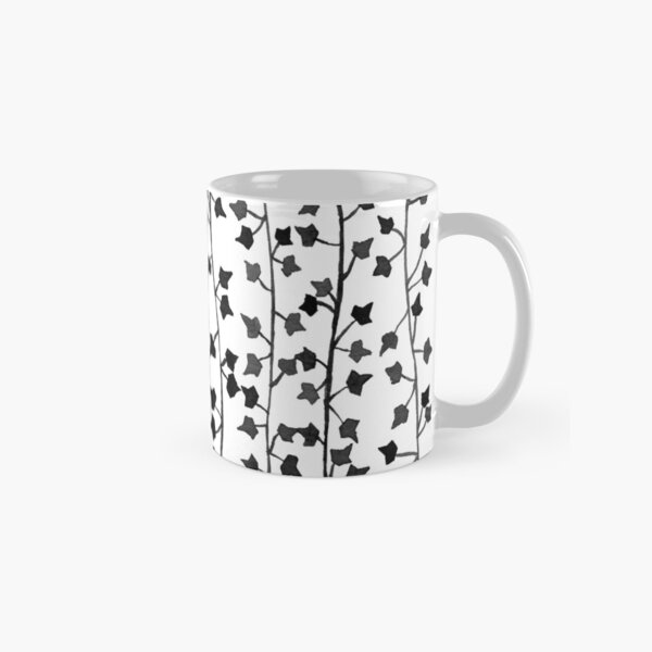 Item preview, Watercolor Black & White Vines Pattern designed and sold by monitdesign.