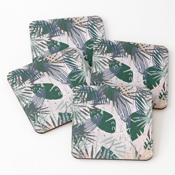 Item preview, Tropical Leaves on a breezy day designed and sold by Aishwarya  Singh.