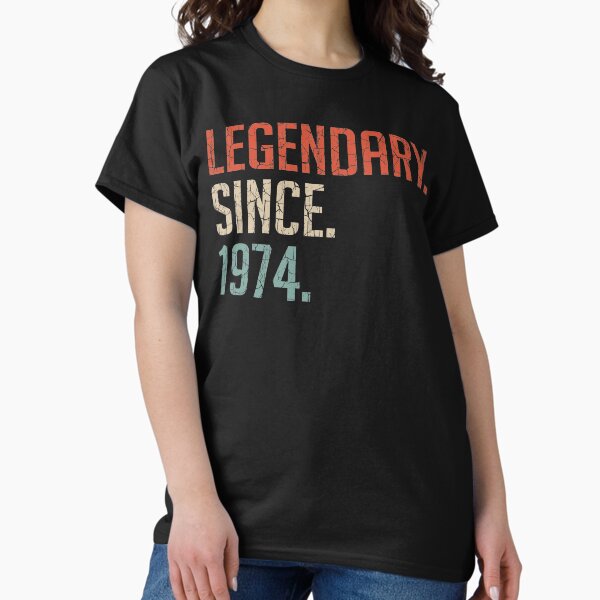 Awesome Since March 1974 Bday 46 Years Old Gift. T-Shirt Awesome Since March 1974 Bday 46 Years Old Gift. T-Shirt