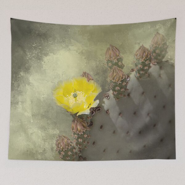 Item preview, Flowering Paddle Cactus Two designed and sold by Elisabeth Lucas.