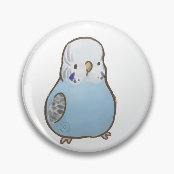 Item preview, blue budgie designed and sold by birbify.