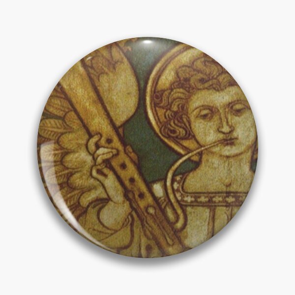 Item preview, Angel with Musical Instrument - Byzantine icon designed and sold by Angelkrs.