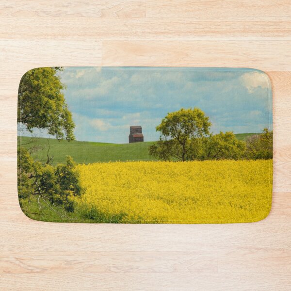 Item preview, Grain Elevator and Blooming Canola designed and sold by marvin barth.