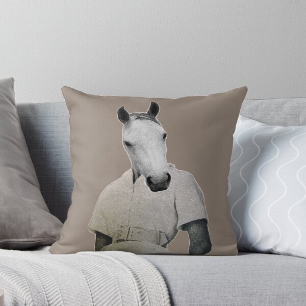 "Lady Horse" Throw Pillow