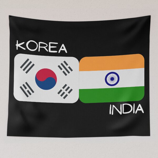 Item preview, Korean Indian - Korea And India designed and sold by theKoreanRage.