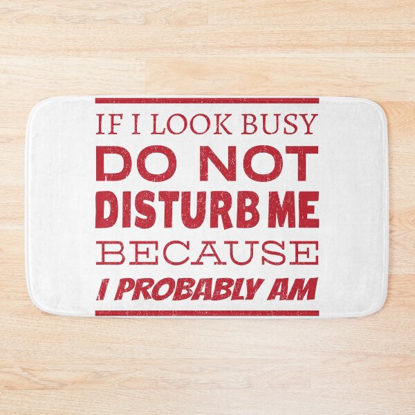 Item preview, RED - Do not disturb me - I'm Busy designed and sold by Masayakana.