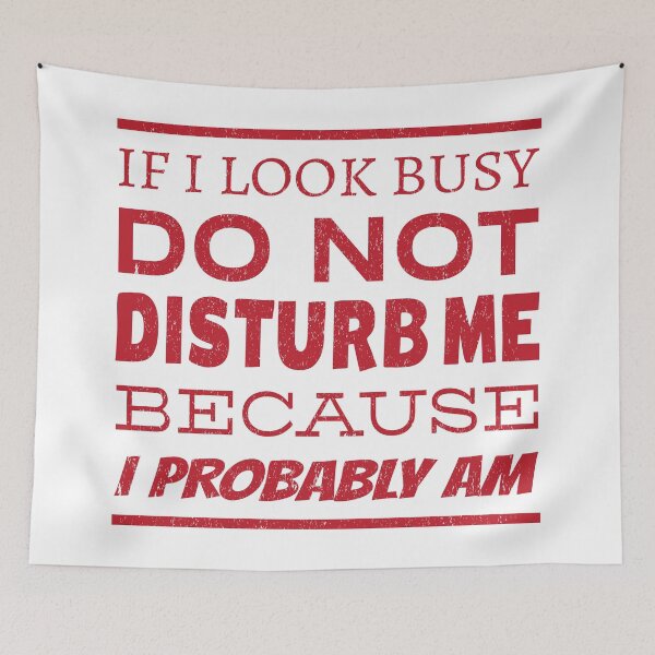 Item preview, RED - Do not disturb me - I'm Busy designed and sold by Masayakana.