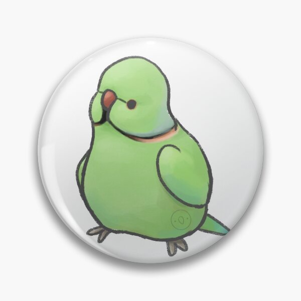 Item preview, green indian ringneck designed and sold by birbify.
