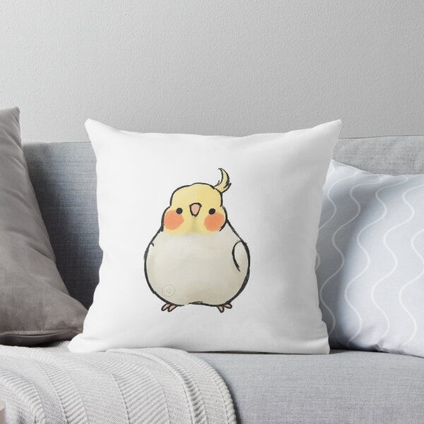 Item preview, lutino cockatiel designed and sold by birbify.