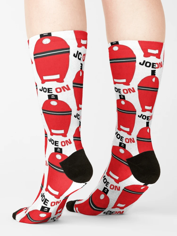 Joe on Kamado Socks. Keep Calm and Smoke on Kamado Gift BBQ Gift