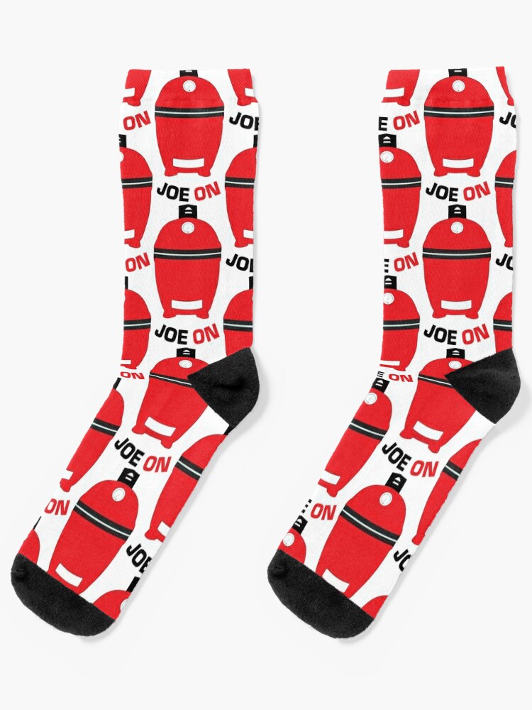 Joe on Kamado Socks. Keep Calm and Smoke on Kamado Gift BBQ Gift